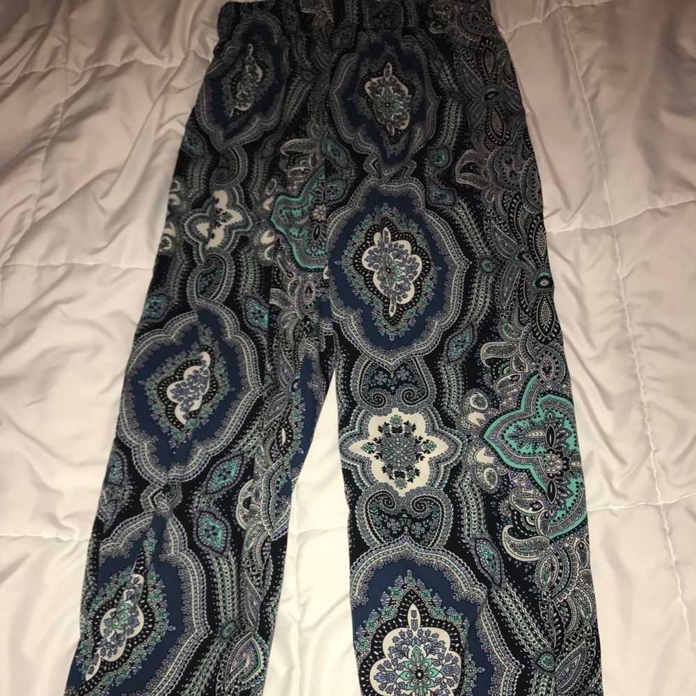 Printed pants